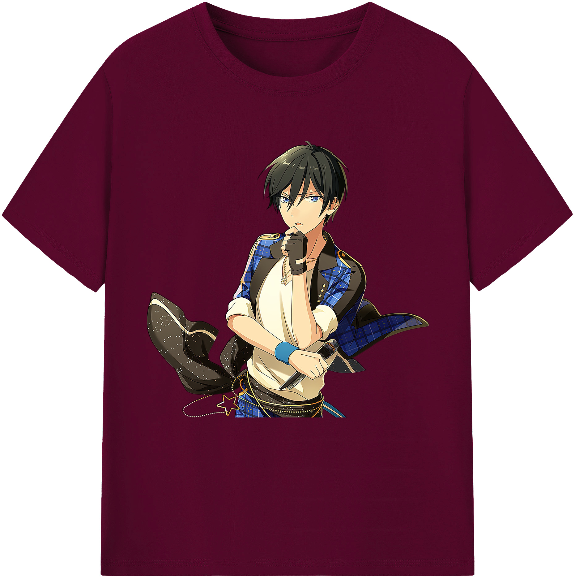 （画像用） あんさんぶるスターズ! Ensemble Stars レディースカジュアルプリントTシャツ（綿100％）